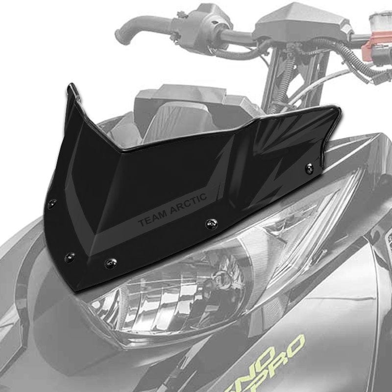超激安 Extreme (Black) Windscreen Low スノーモービル